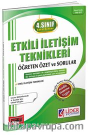 4. Sınıf Bahar Dönemi Etkili İletişim Teknikleri Öğreten Özet ve Sorular  (148-EIT)