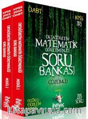 2015 KPSS ÖABT Ortaöğretim Matematik Öğretmenliği Soru Bankası Çözümlü (2 Kitap)