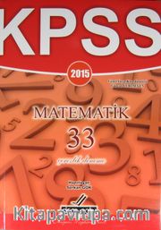2015 KPSS Matematik 33 Çerezlik Deneme