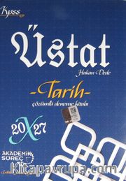 2015 KPSS Tarih Üstat Tarih Çözümlü Deneme Kitabı