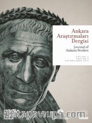 Ankara Araştırmaları Dergisi 3. Sayı