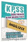 2015 KPSS ÖABT İngilizce Koparılabilir Yaprak Test