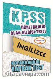 2015 KPSS ÖABT İngilizce Koparılabilir Yaprak Test
