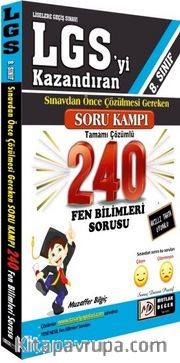 8. Sınıf LGS Öncesi 240 Fen Bilimleri Soru Kampı Testleri