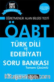 2015 ÖABT Türk Dili ve Edebiyatı Soru Bankası Tamamı Çözümlü