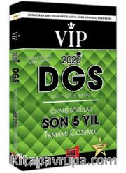 2020 DGS Vip Son 5 Yıl Çıkmış Sorular