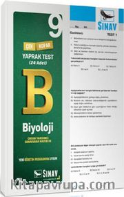 9. Sınıf Biyoloji Çek Kopar Yaprak Test (24 Adet)