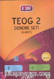 8. Sınıf TEOG 2 Deneme Seti (6 Adet)