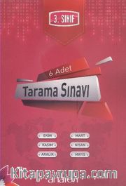 3. Sınıf 6 Adet Tarama Sınavı