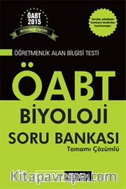 2015 KPSS ÖABT Biyoloji Tamamı Çözümlü Soru Bankası