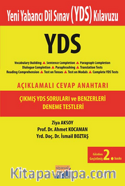 Yeni Yabancı Dil Sınav (YDS) Kılavuzu / Açıklamalı Cevap Anahtarı 