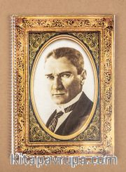 Bookinzi Okul Defteri - 80gr. A4 Spiralli - Atatürk Portre