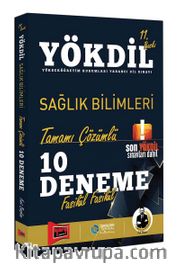 YÖKDİL Sağlık Bilimleri Tamamı Çözümlü 10 Fasikül Deneme 