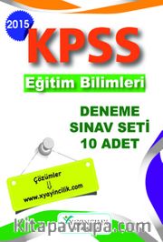 2015 KPSS Eğitim Bilimleri Deneme Sınav Seti (10 Adet)