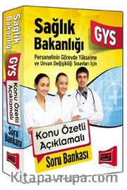 GYS Sağlık Bakanlığı Konu Özetli Açıklamalı Soru Bankası