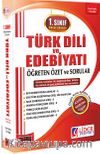 1. Sınıf Bahar Dönemi Türk Dili ve Edebiyatı Öğreten Özet ve Sorular (Kod:112-TDE)