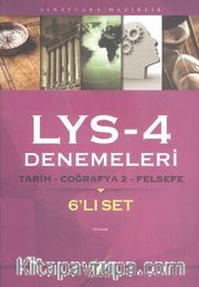 LYS Denemeleri 4 Tarih-Coğrafya 2-Felsefe 6'lı Set