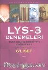 LYS Denemeleri 3 Türk Dili ve Edebiyatı - Coğrafya 1 (6'lı Set)