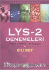 LYS Denemeleri 2 Fizik-Kimya-Biyoloji (6'lı Set)