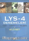 LYS Denemeleri 4 Tarih-Coğrafya 2-Felsefe (4'lü Set)