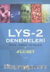 LYS Denemeleri 2 Fizik-Kimya-Biyoloji (4'lü Set)