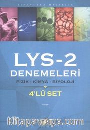 LYS Denemeleri 2 Fizik-Kimya-Biyoloji (4'lü Set)