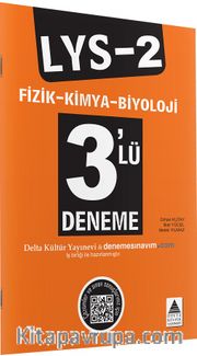LYS-2 Fizik-Kimya-Biyoloji 3'lü Deneme