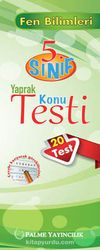 5.Sınıf Fen Bilimleri Yaprak Konu Testi (20 Test)