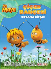 Arı Maya Çiçek Bahçesi Boyama Kitabı
