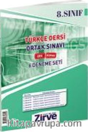 8. Sınıf Türkçe Dersi Ortak Sınav (6 Deneme Seti)