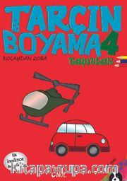 Tarçın Boyama 4 - Taşıtlar (İlk İngilizce Kelimelerim)