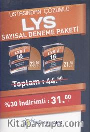 LYS Ustasından Çözümlü Sayısal Deneme Paketi (6'lı)