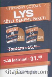 LYS Ustasından Çözümlü Sözel Deneme Paketi (6'lı)