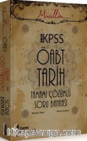 2015 ÖABT Tarih Tamamı Çözümlü Soru Bankası