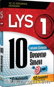 LYS 1 Tamamı Çözümlü 10 Deneme Sınavı / Matematik-Geometri