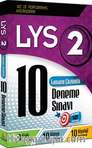 LYS 2 Tamamı Çözümlü 10 Deneme Sınavı / Fizik-Kimya-Biyoloji