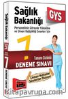 2015 GYS Sağlık Bakanlığı 7 Deneme Sınavı Tamamı Çözümlü