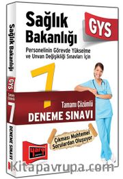2015 GYS Sağlık Bakanlığı 7 Deneme Sınavı Tamamı Çözümlü