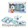 Disney Frozen 15 Parça Metal Çay Seti(47451)