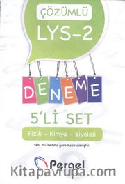 LYS 2 Fizik-Kimya-Biyoloji Çözümlü 5'li Set