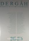Dergah Edebiyat Sanat Kültür Dergisi 205-216