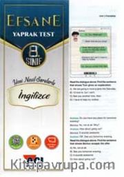 8. Sınıf İngilizce Çek Kopart Yaprak Test