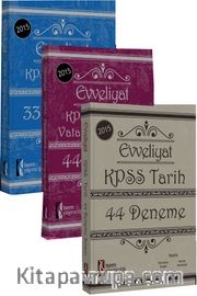 2015 Evveliyat KPSS Genel Kültür Deneme Seti (3 Kitap)