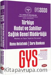 2020 GYS Türkiye Hudut Ve Sahiller Sağlık Genel Müdürlüğü Merkez ve Taşra Teşkilatı Konu Anlatımlı Soru Bankası