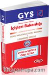 2015 GYS İçişleri Bakanlığı Merkez ve Taşra Teşkilatı VHKİ ve ŞEF  İçin Konu Anlatımlı Soru Bankası + 5 Deneme Sınavı
