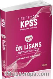 2020 KPSS Genel Kültür Genel Yetenek Ön Lisans (Adaylarına Özel) Konu Anlatımlı Soru Bankası