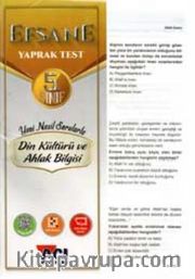 5. Sınıf Din Kültürü ve Ahlak Bilgisi Çek Kopart Yaprak Test