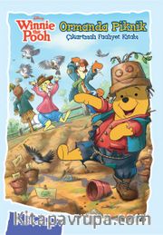 Disney Winnie the Pooh Ormanda Piknik Çıkartmalı Boyama