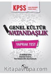 2020 KPSS Vatandaşlık Yaprak Test