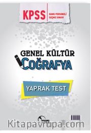 KPSS Genel Kültür Coğrafya Yaprak Test